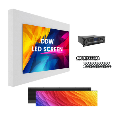 P1.56 P1.95 P2.5 P2.6 P2.9 P3.91 شاشة LED - 500x250/750x250/1000x250mm خزانة الألومنيوم ، 1200nits لستوديوهات البث والأحداث المؤسسية