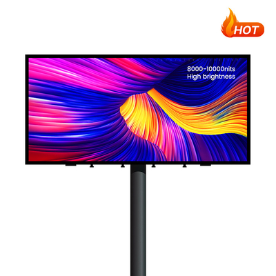 شاشة LED عالية الوضوح 960x960mm P5 P6.67 P8 P10, 8000-10000nits للإعلانات الخارجية