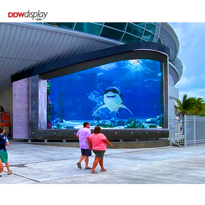 شاشة LED عالية الوضوح 960x960mm P5 P6.67 P8 P10, 8000-10000nits للإعلانات الخارجية
