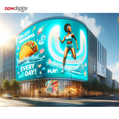 شاشة LED عالية الوضوح 960x960mm P5 P6.67 P8 P10, 8000-10000nits للإعلانات الخارجية