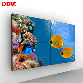سوبر ضيق الحافة LCD LCD عرض الفيديو 1920 * 1080 500 الصئبان الصمام الخلفي 5.3 مم