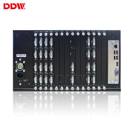 كامل HD DVI فيديو الجدار المراقب المالي ، تحكم RS232 LAN عرض الفيديو الجدار المراقب المالي